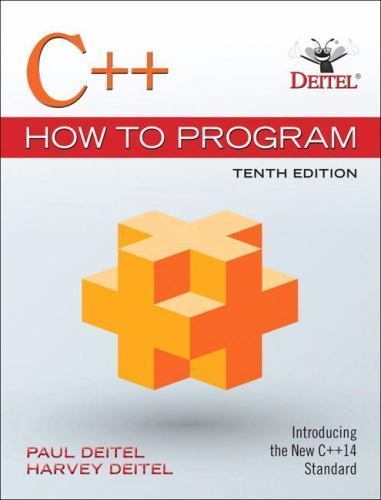 C++ How to Program by Deitel, Paul