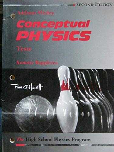 Conceptual Physics. Tests (The – Paperback, by Rappleyea Annette – Acceptable
