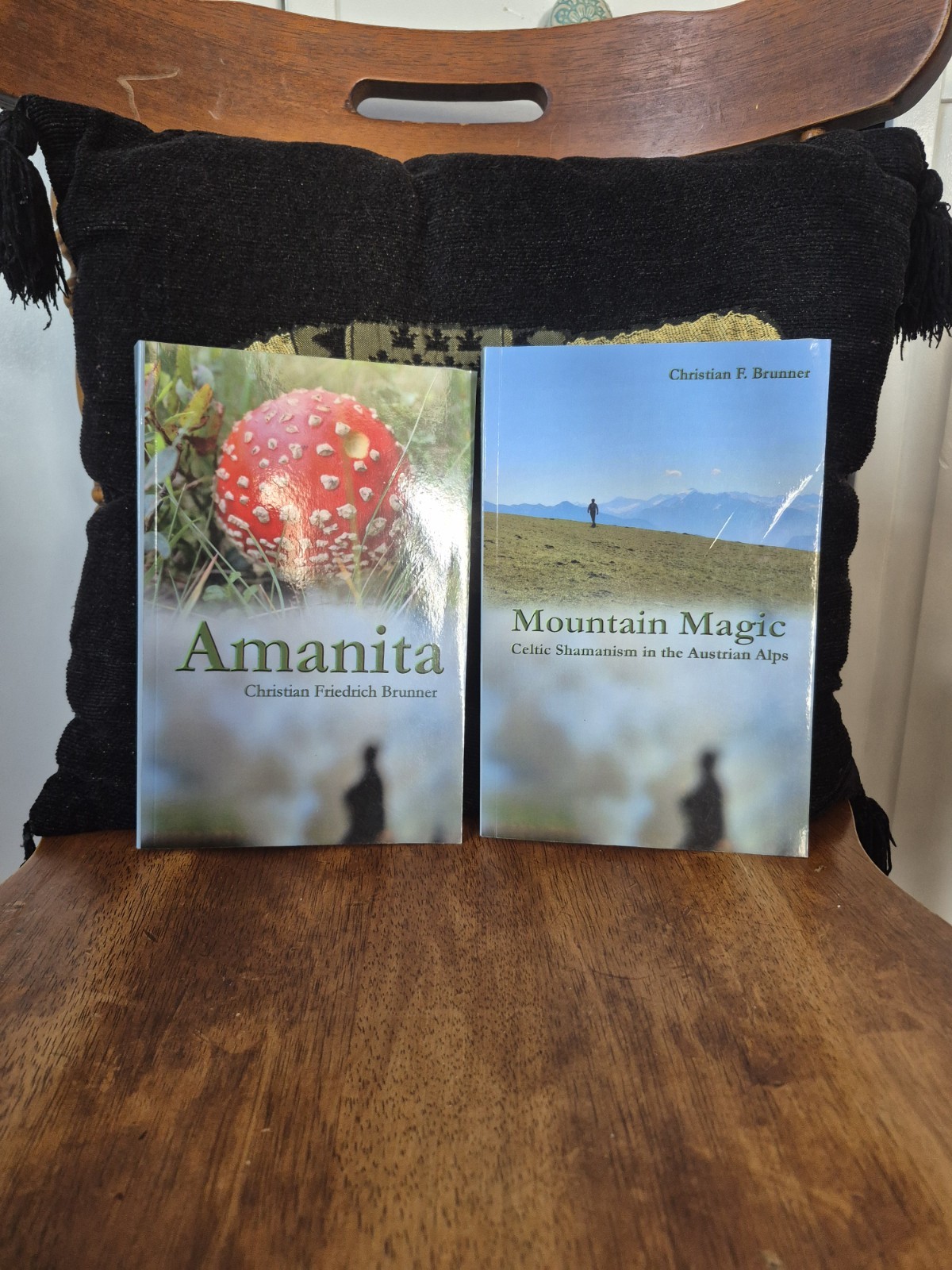 Christian Brunner SIGNED lot – Mountain Magic : Celtic Shamanism and Amanita