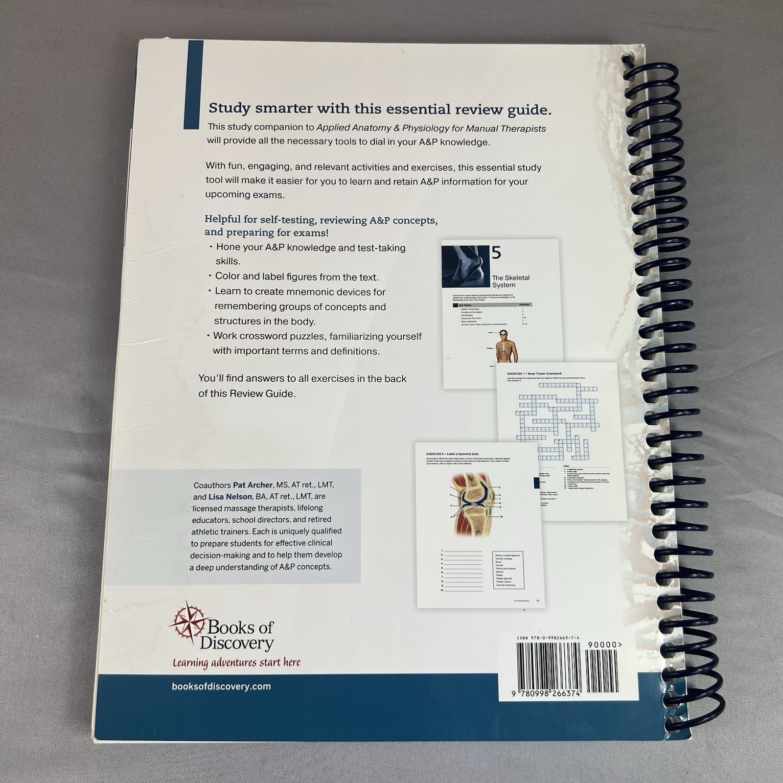 Applied Anatomy and Physiology for Manual Therapists Review Guide 2nd Edition Pa