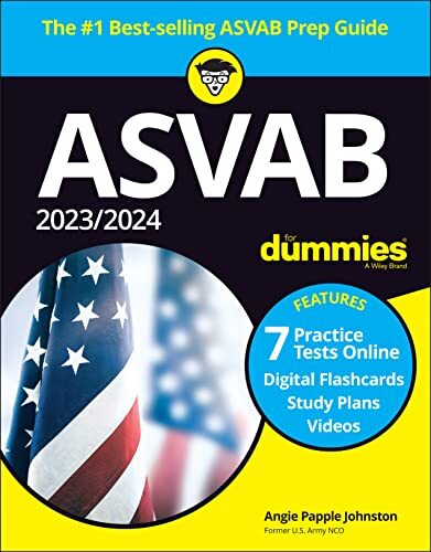 2023/2024 ASVAB For Dummies by Angie Papple Johnston