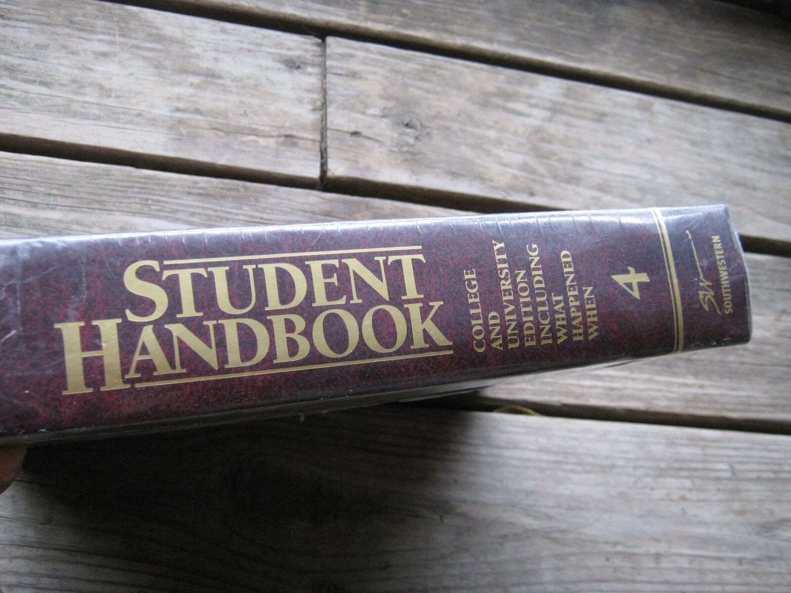 Student Handbook College University Eidtion 4 Southwestern Book New