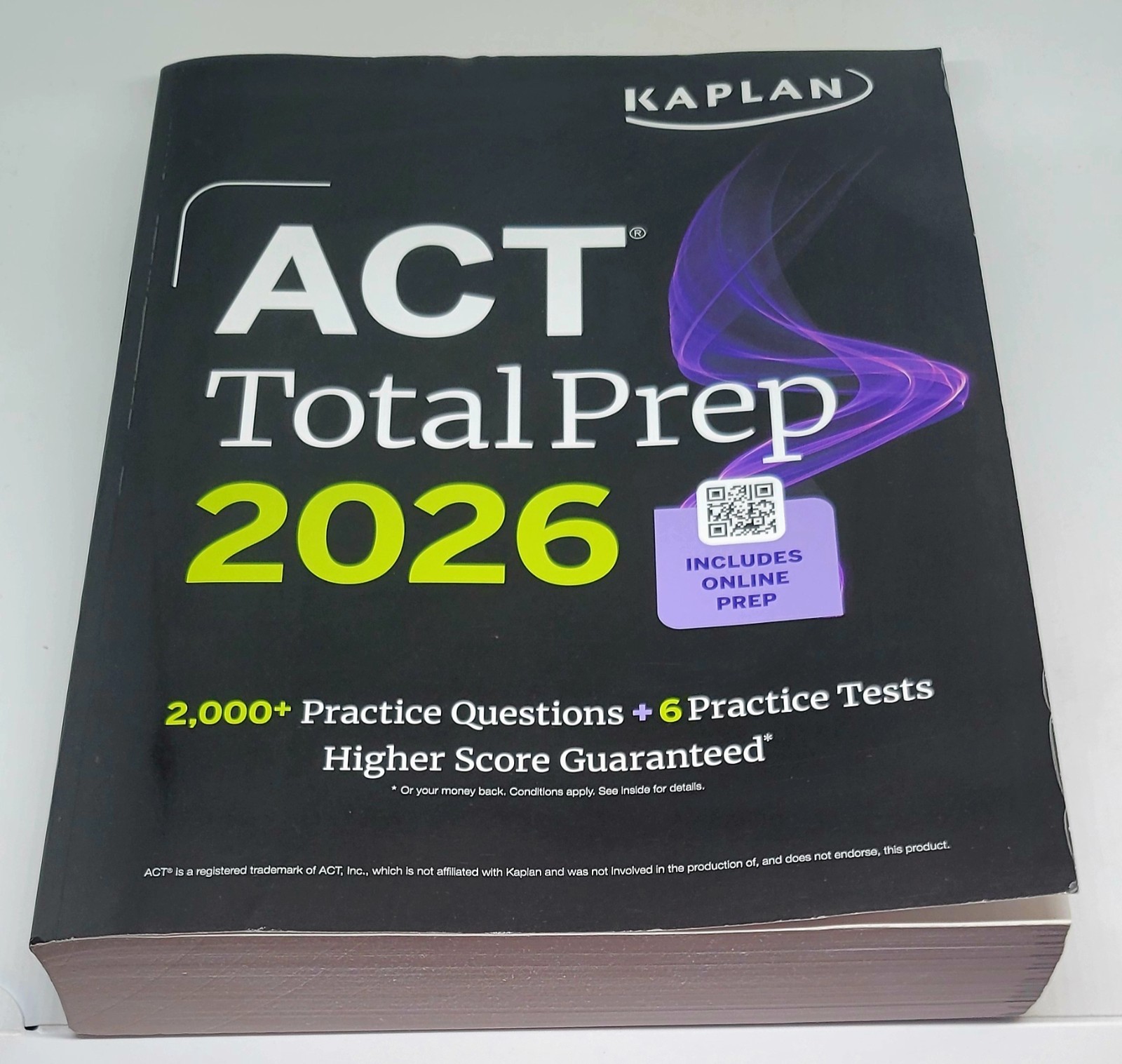 Kaplan Test Prep Ser.: ACT Total Prep 2026: Includes 6 Full Length Tests, 2,000+