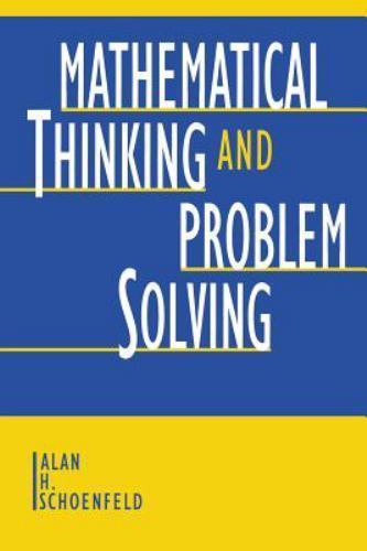 Studies in Mathematical Thinking and Learning Ser.: Mathematical Thinking and…