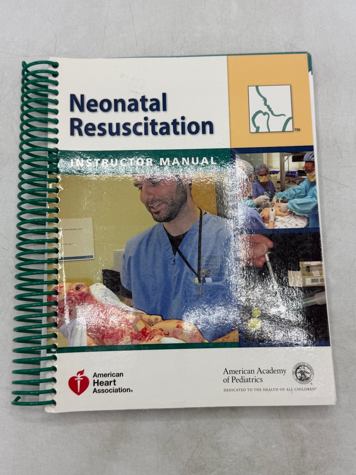 Neonatal Resuscitation Instructor Manual 5th Ed 2011 AHA AAP Spiral-Bound