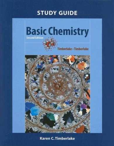 Basic Chemistry Study Guide – Paperback, by Timberlake Karen C. – Very Good