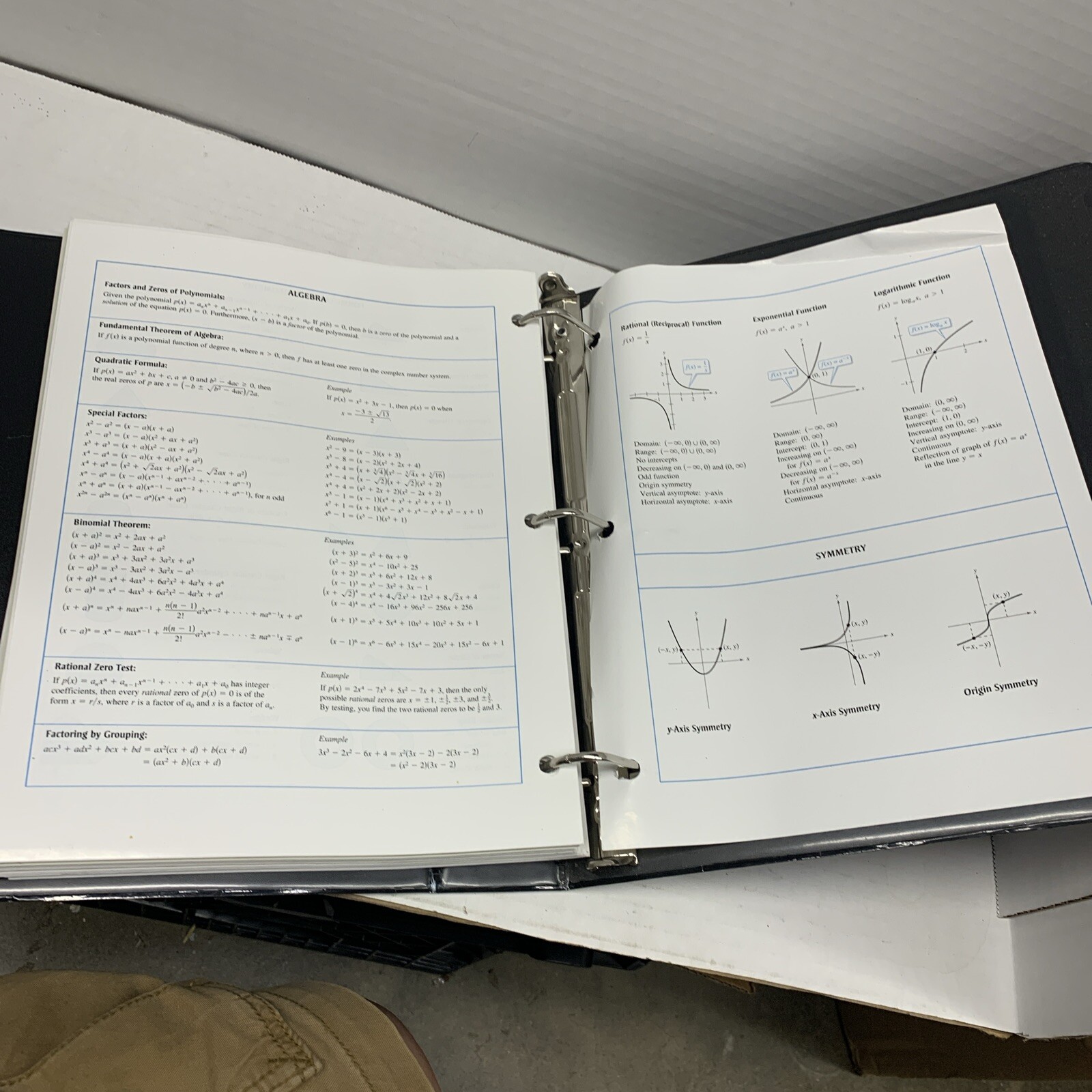 College Algebra, Loose-Leaf Version by Ron Larson (2017, Ringbound)