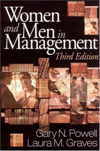 Women and Men in Management, Powell, Professor Gary N,Graves, Dr. Laura M., Very