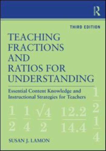 Teaching Fractions and Ratios for Understanding- 9780415886123, paperback, Lamon