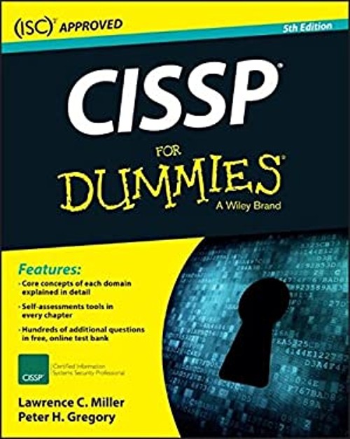 CISSP For Dummies Paperback Peter H., Miller, Lawrence C. Gregory