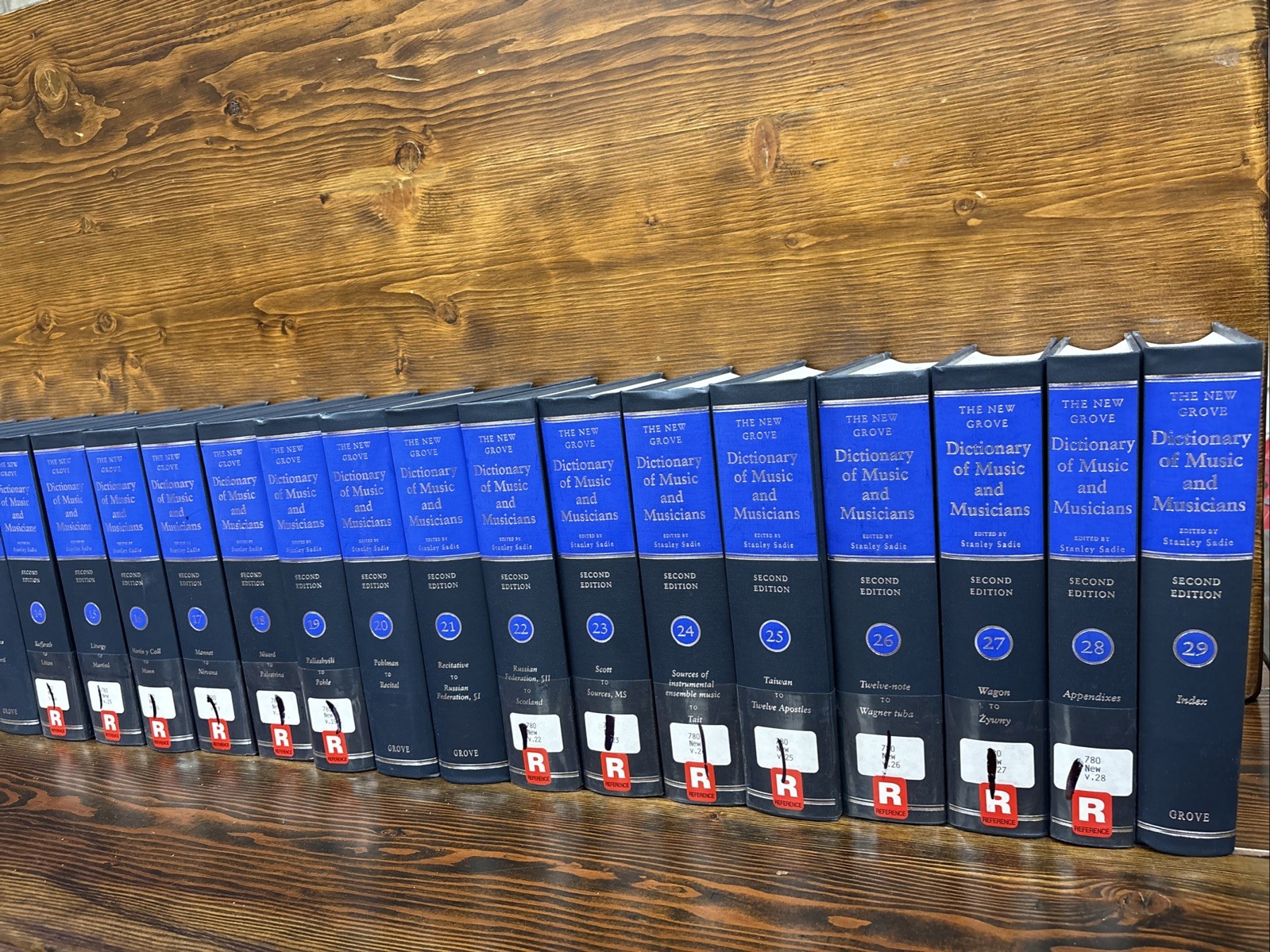 The New Grove Dictionary of Music and Musicians – 29 Volume Set – 2nd Edition