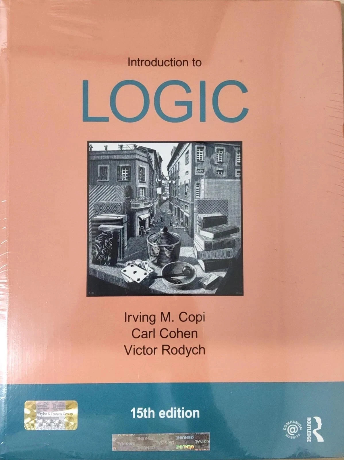 Introduction to Logic by Irving M. Copi, 15th International ed – Brand New
