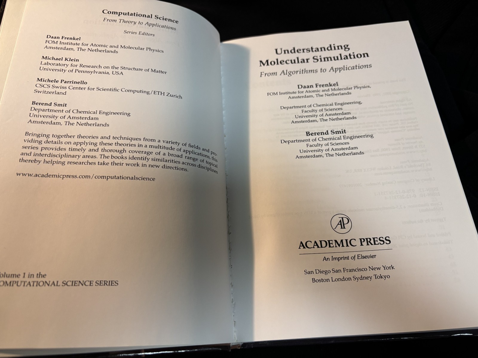 Understanding Molecular Simulation