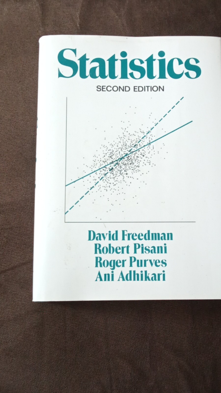 Statistics Second Edition Freedman Pisani Purves Adhikari English Hardcover