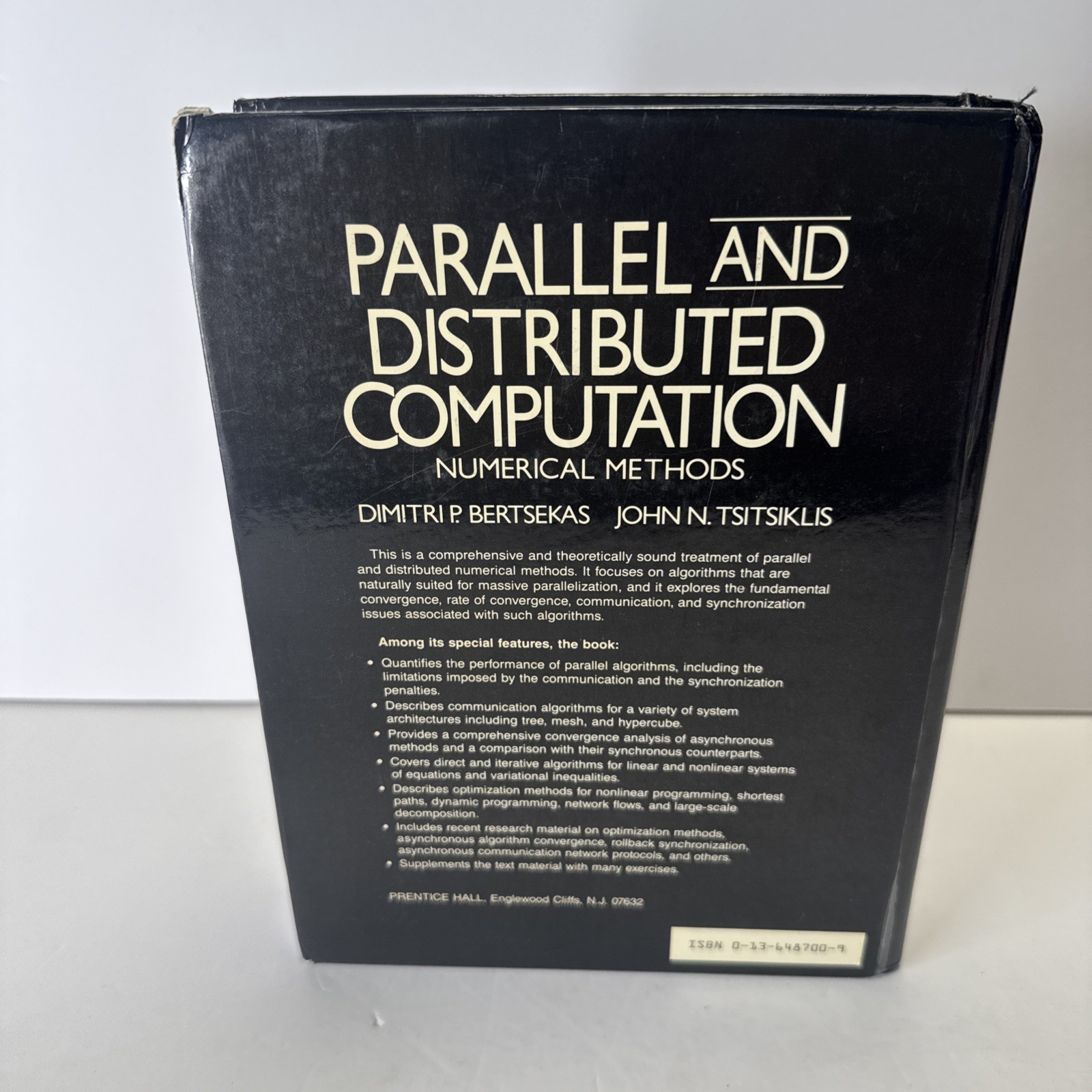 Parallel And Distributed Computation Numerical Methods – Dimitri P. Bertsekas