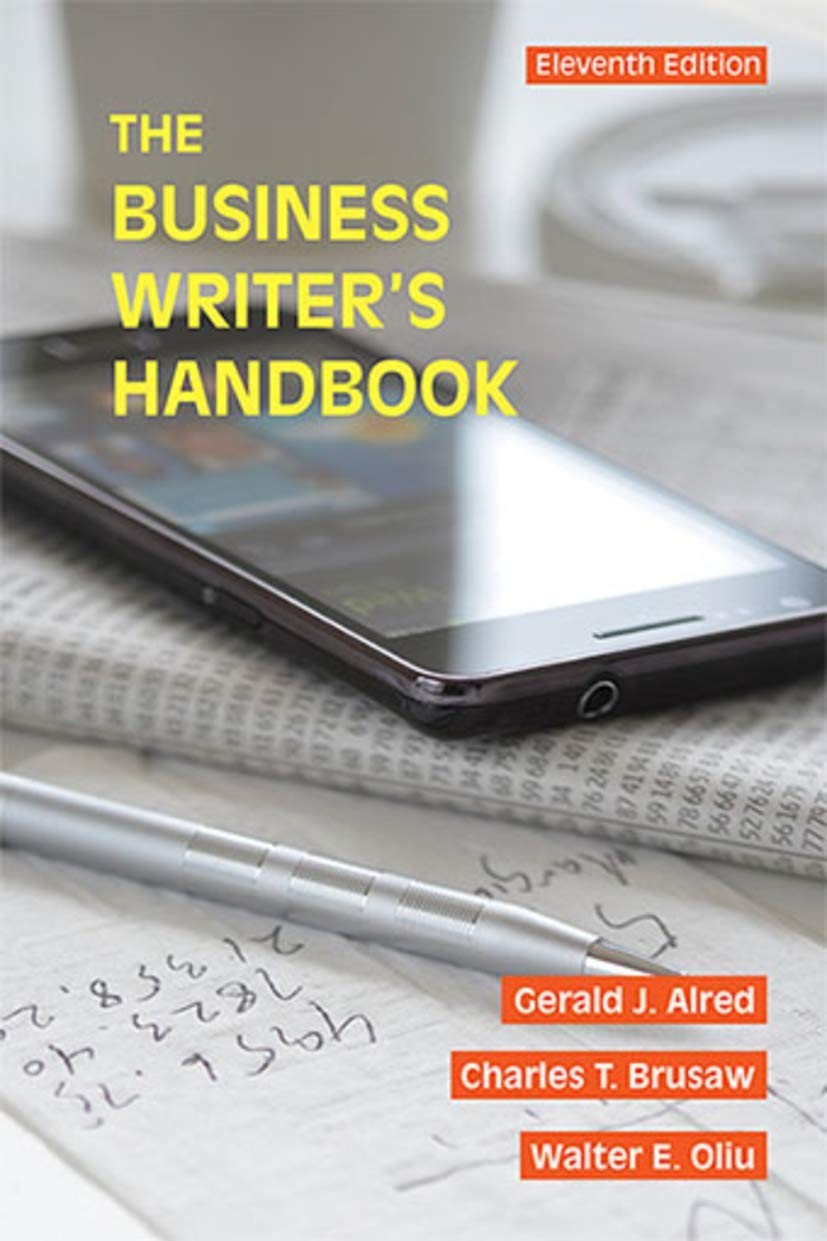 The Business Writer’s Handbook