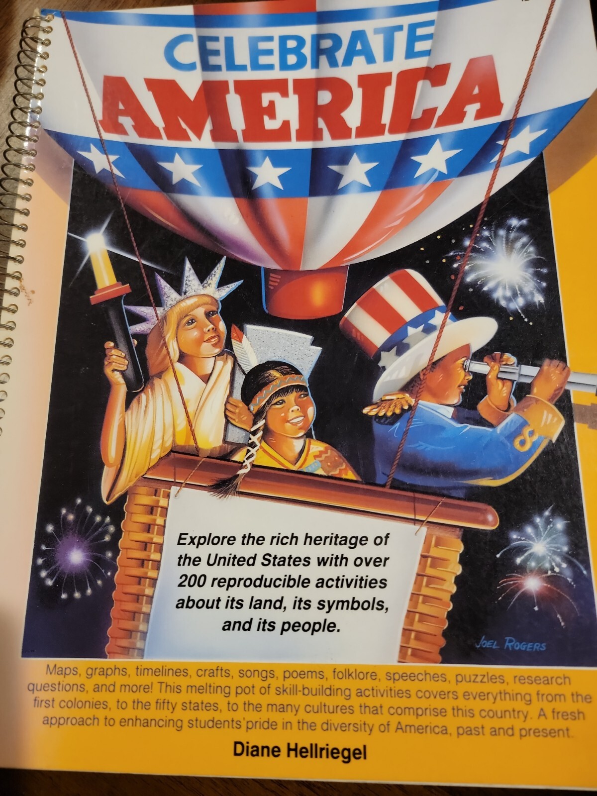 Celebrate America: 200 reproducible activities about its land/symbols/people SB