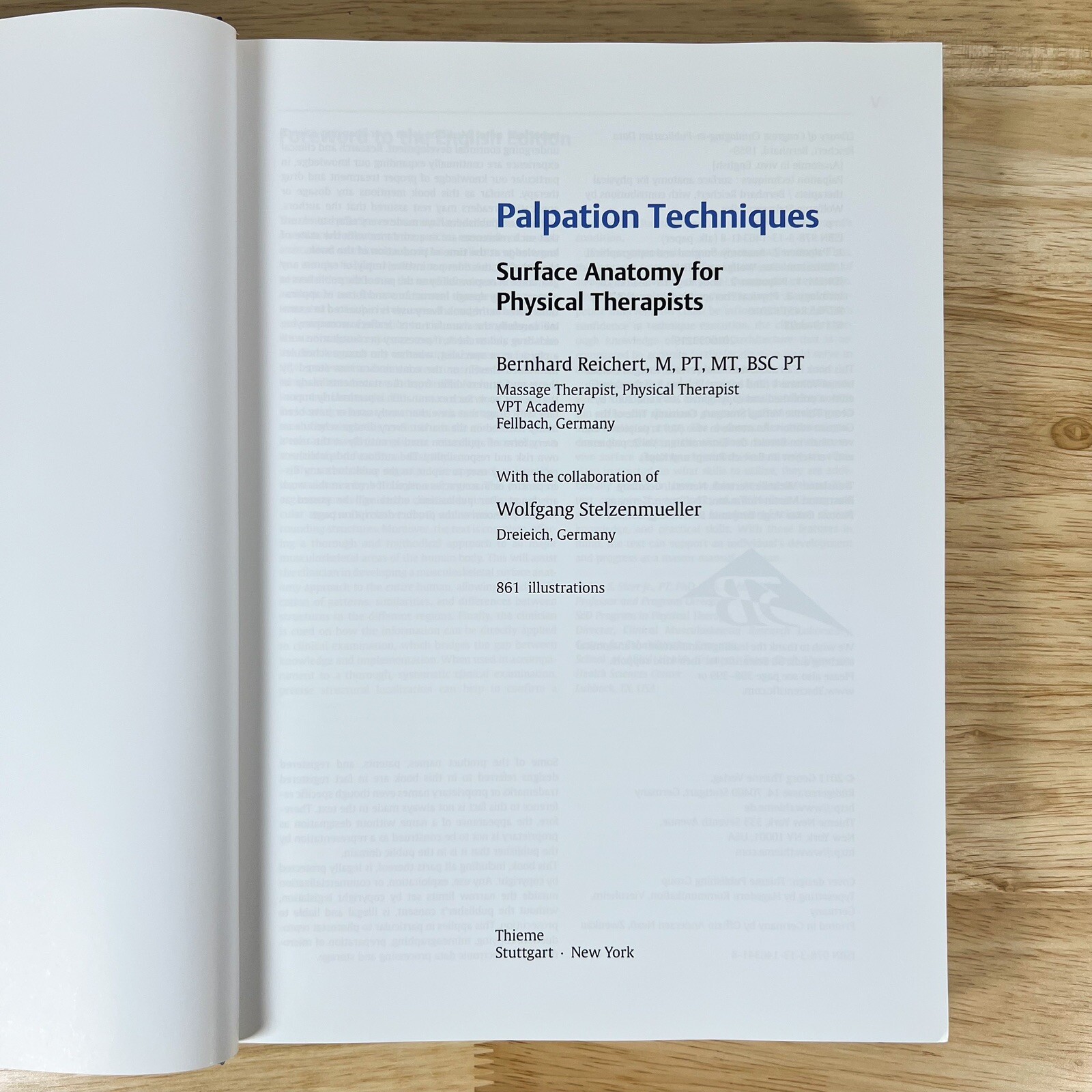 Palpation Techniques: Surface Anatomy for Physical Therapists Reichert 2011 HC
