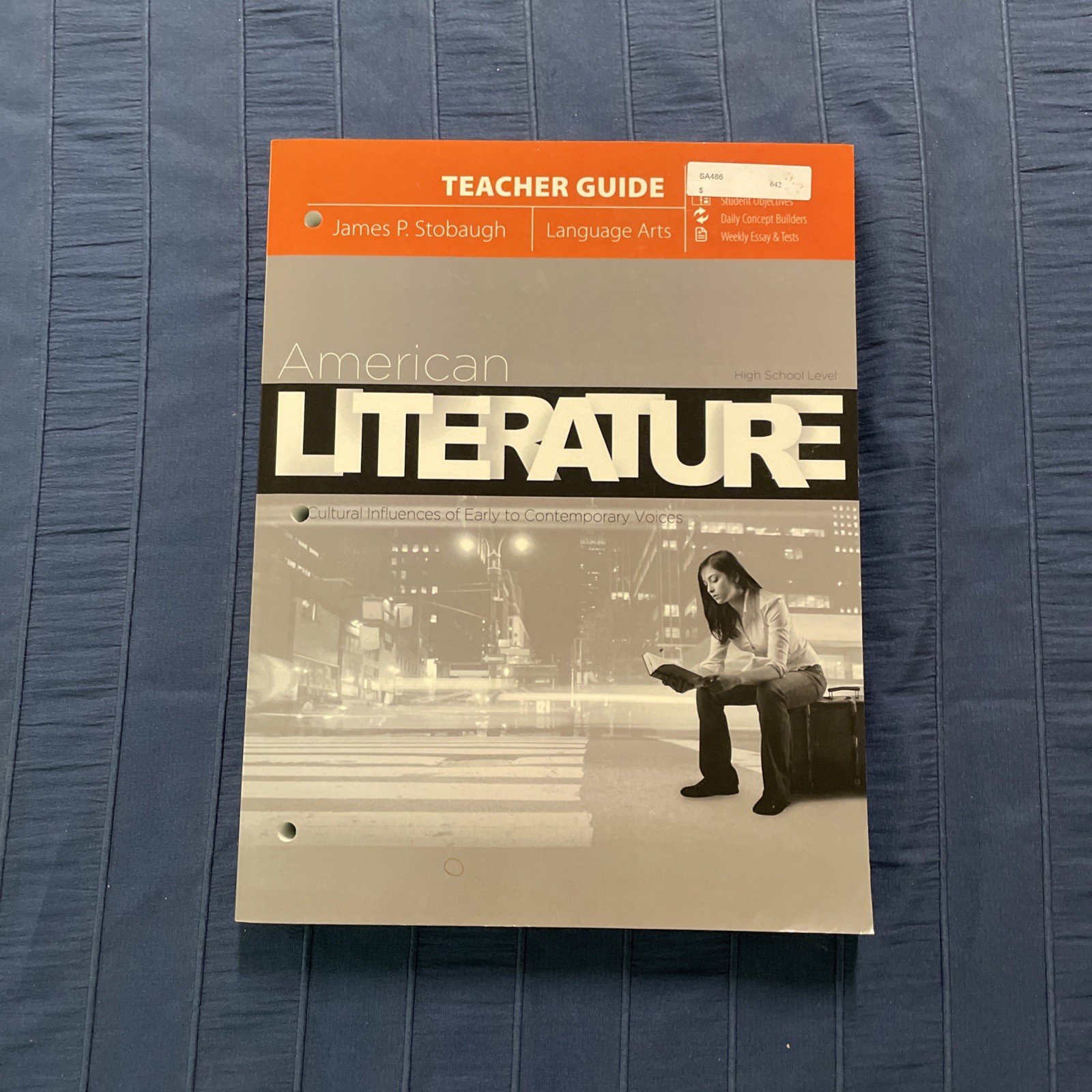 Master Books American Literature Teacher Guide – James Stobaugh, High School