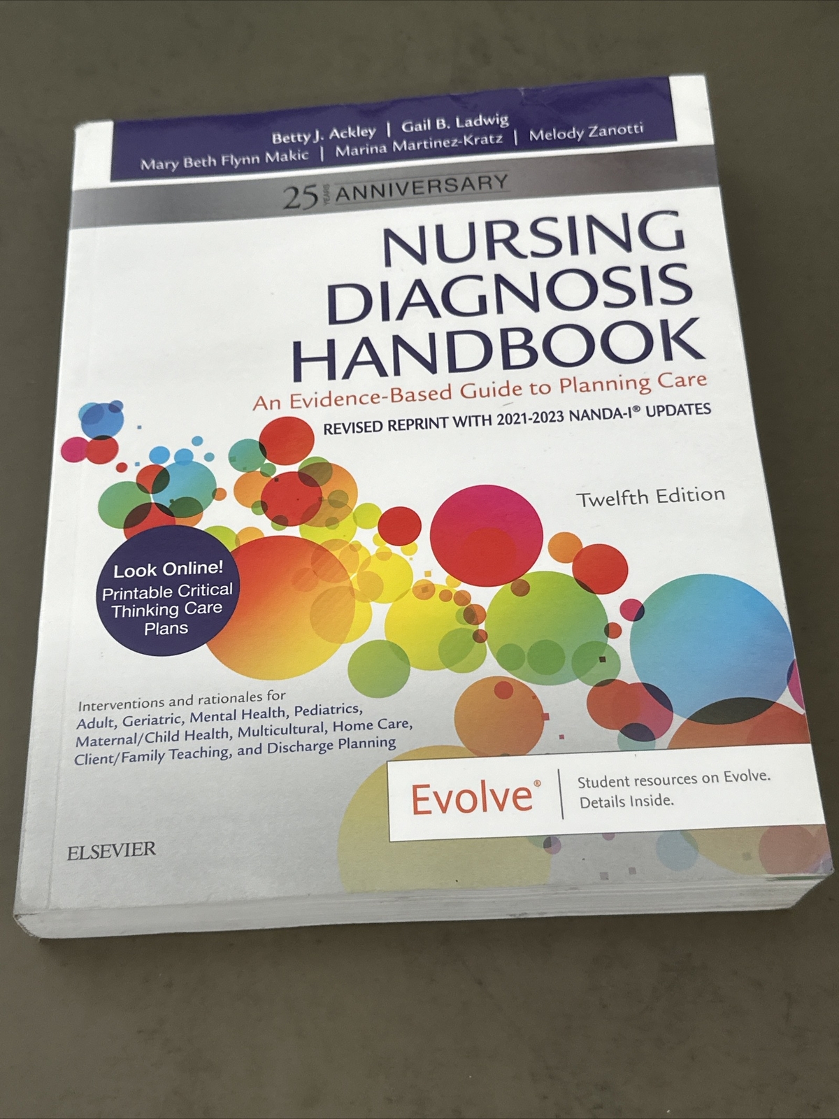 Nursing Diagnosis Handbook, 12th Edition Revised Reprint UNUSED ACCESS CODE