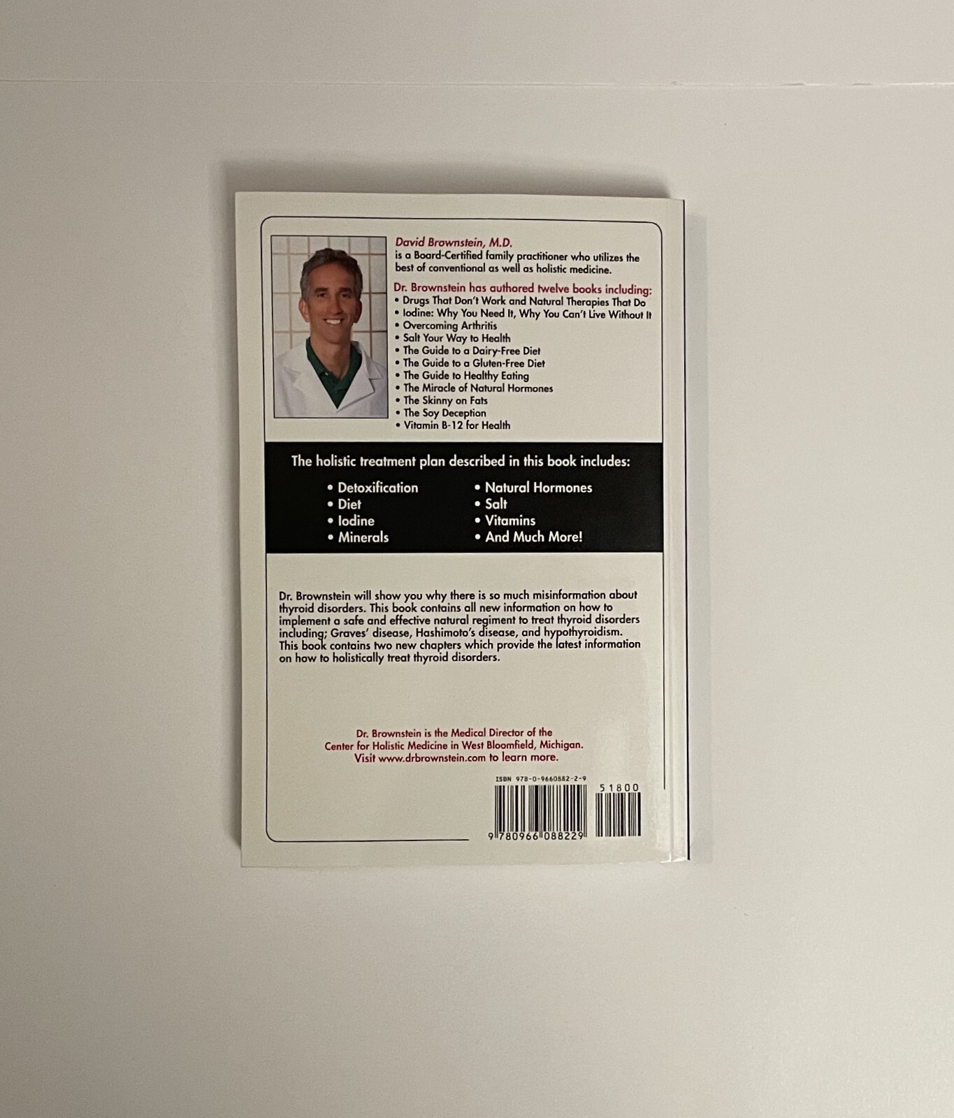 Overcoming Thyroid Disorders, 3rd Edition by David Brownstein (Paperback)