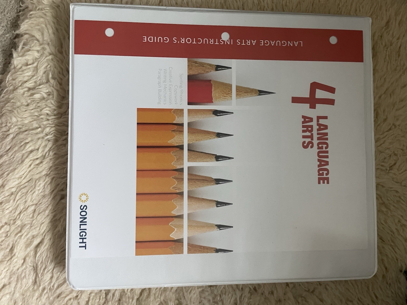 Sonlight Language Arts 4 (5-Day) Instructor’s Guide Ringbound Elementary