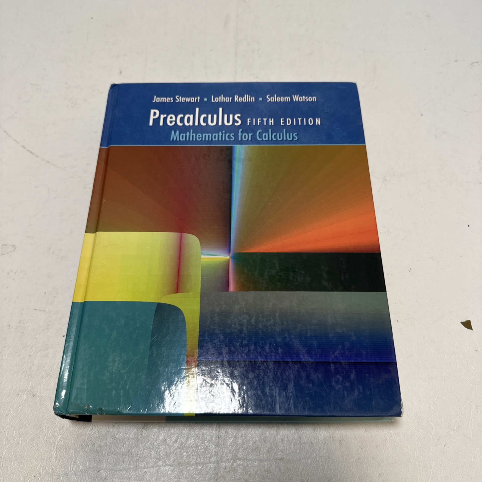 Precalculus Mathematics for Calculus 5 Edition Hardcover Stewart Redlin Watson
