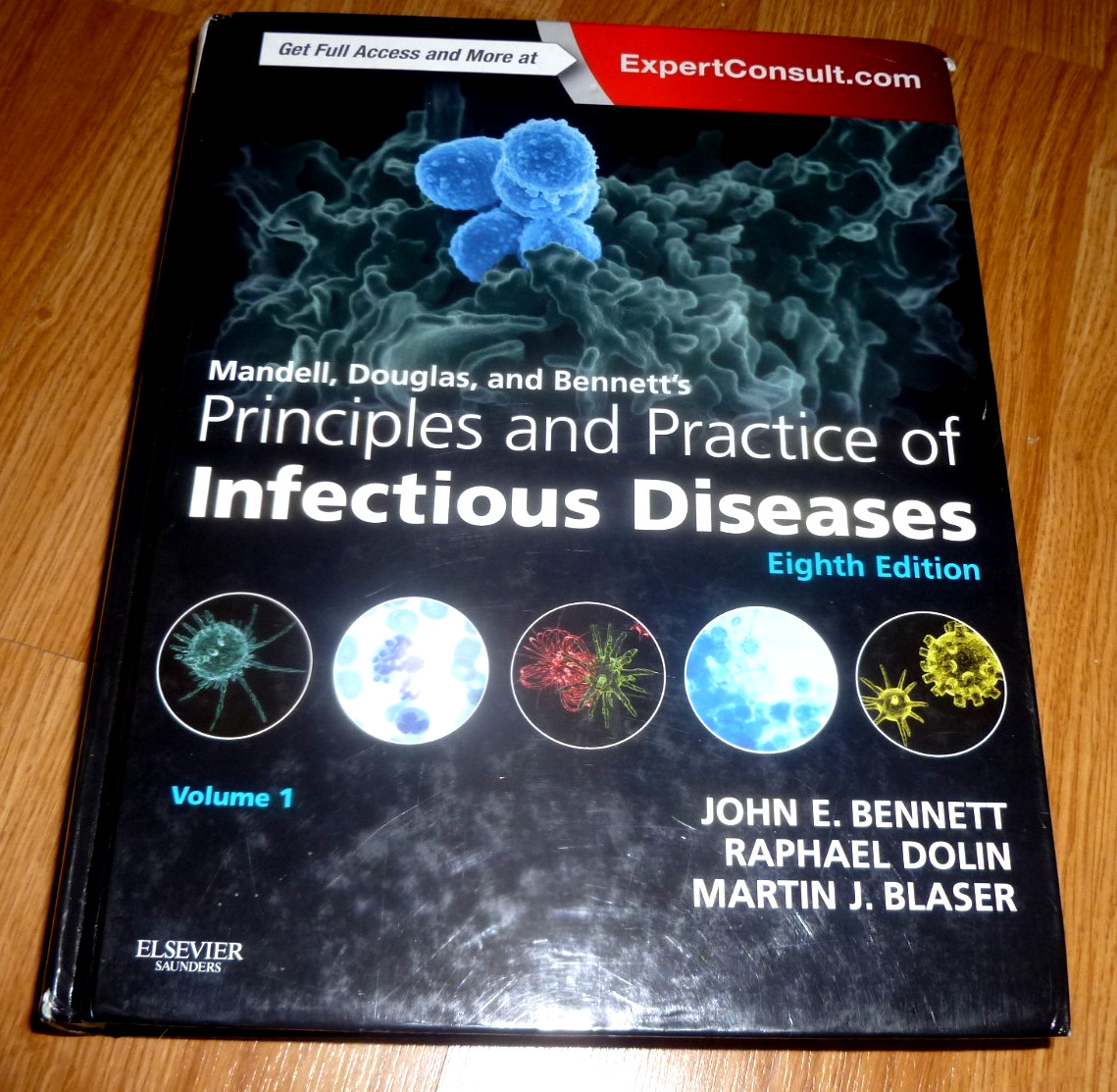 Principles and Practice of Infectious Diseases Vol. 1 CONSULT CODE UNSCRATCHED.