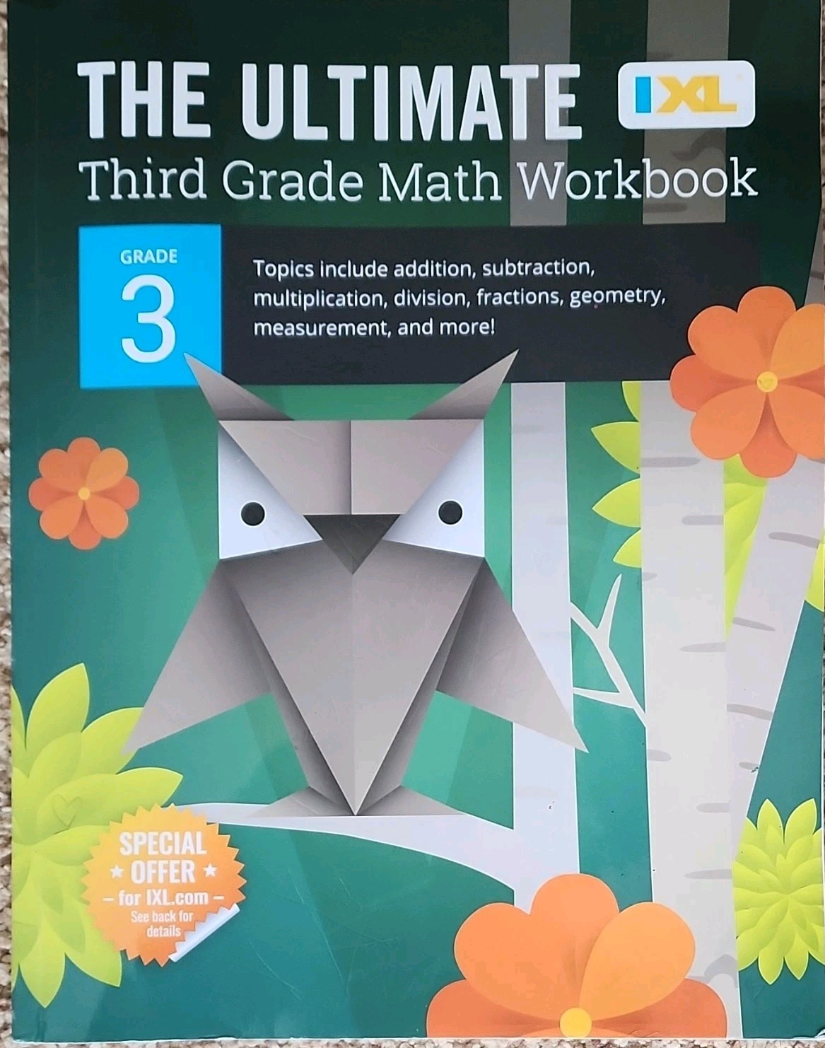 IXL Learning The Ultimate Third Grade Math Workbook Grade 3 Paperback