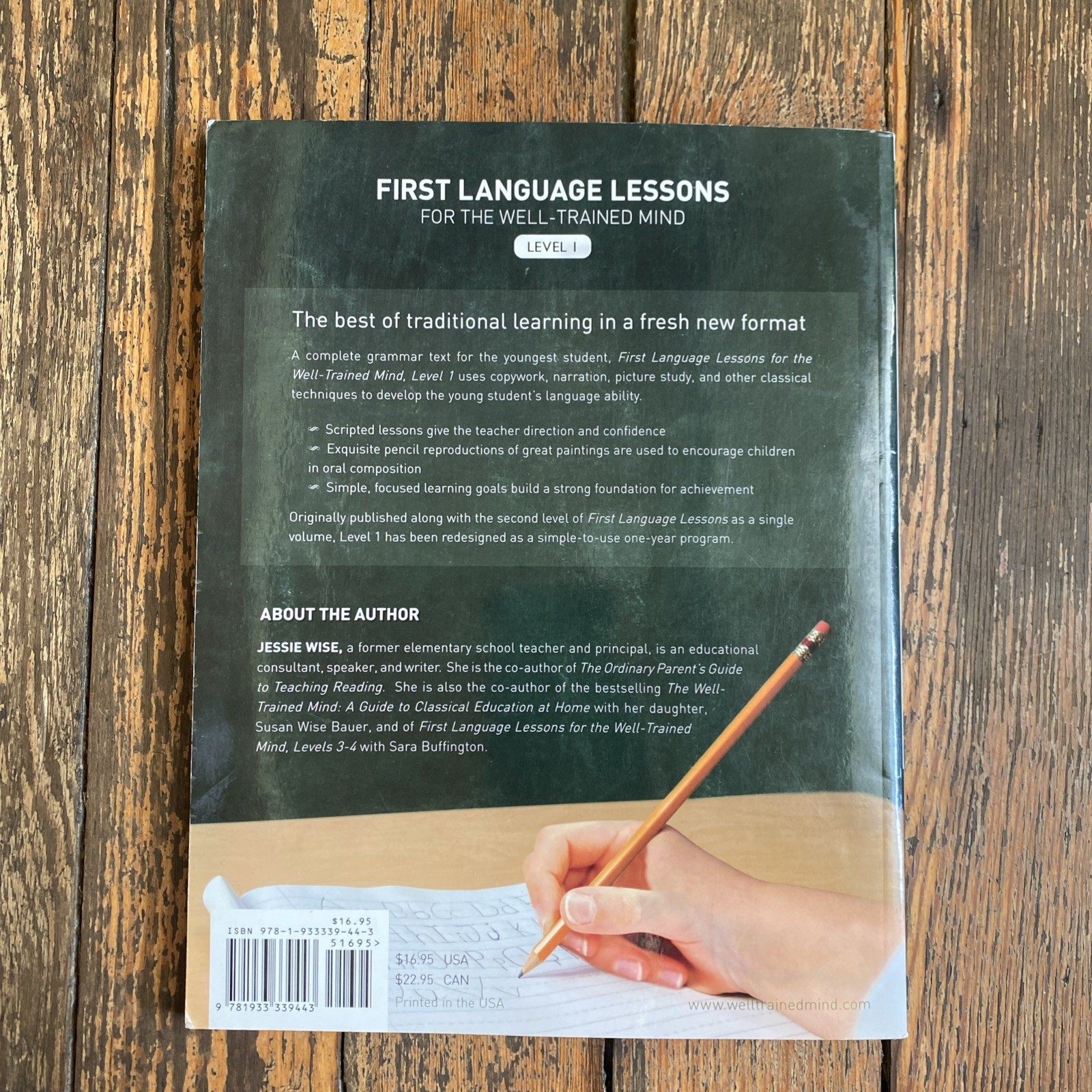 First Language Lessons for the Well-Trained Mind, Level 1 by Jessie Wise
