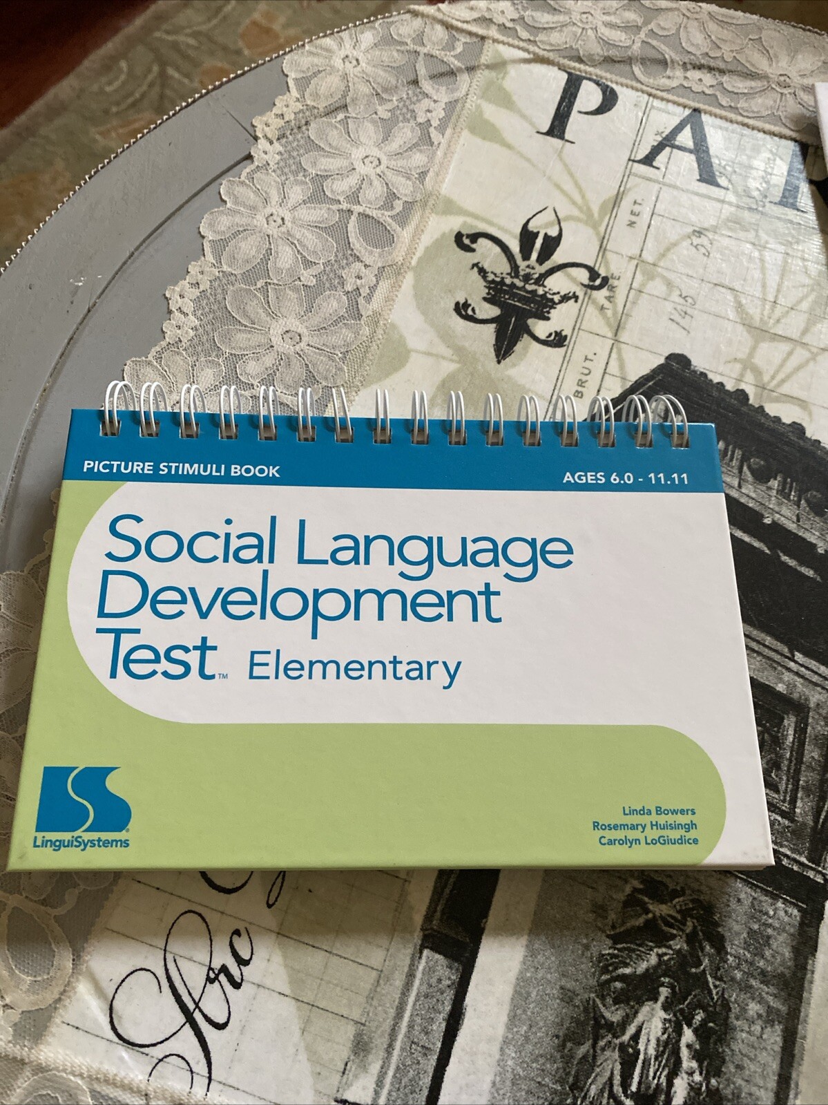Social Language Development Test-Elementary + 1 Protocol Form (Copy B)