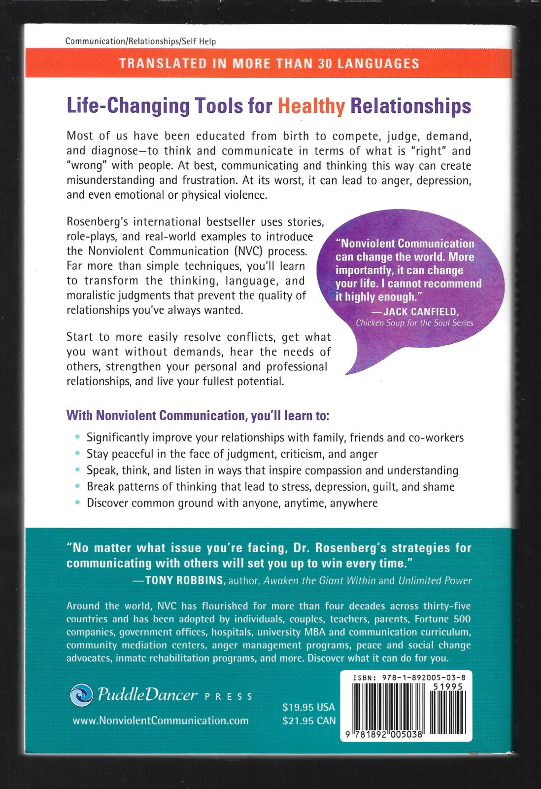 Nonviolent Communication Guides: A Language of Life by Marshall B. Rosenberg…