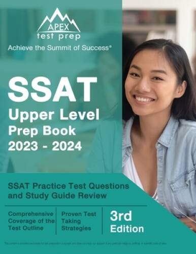 SSAT Upper Level Prep Book 202 – VERY GOOD