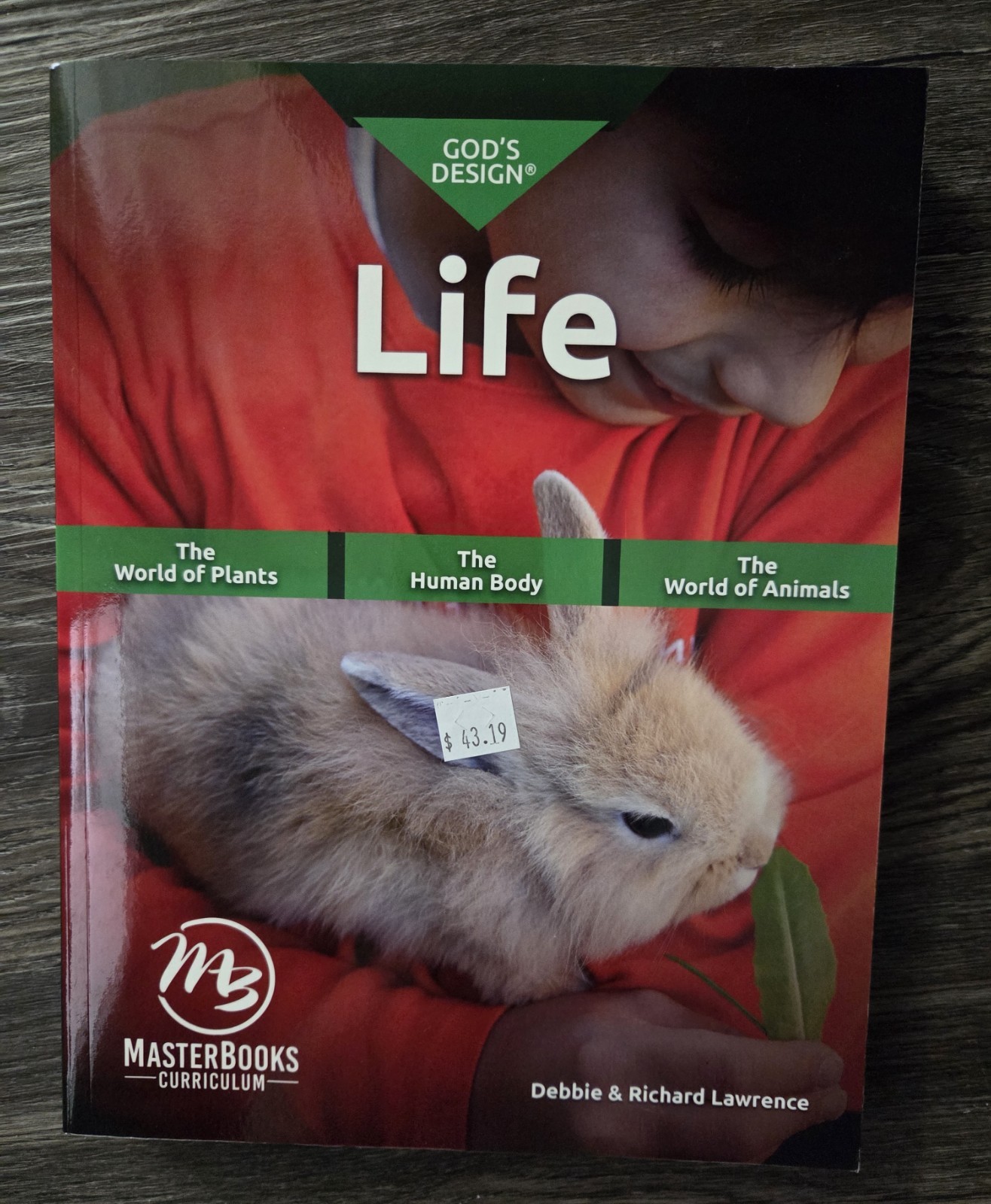 NEW GOD’S DESIGN LIFE Master Books Homeschool Science Curriculum Student Text