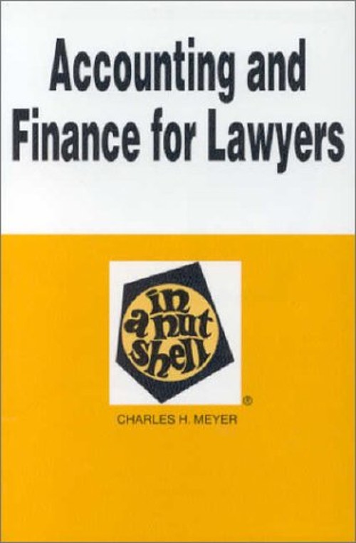 Accounting and Finance for Lawyers in a Nutshell Paperback Charle