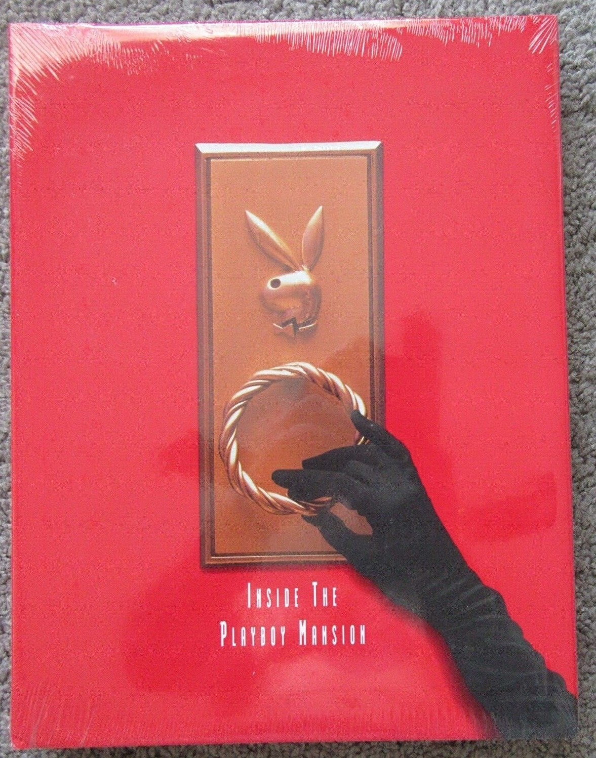 NEW SEALED 1998 PLAYBOY MANSION CENTERFOLDS BOOK HARDCOVER MODELS HEFNER