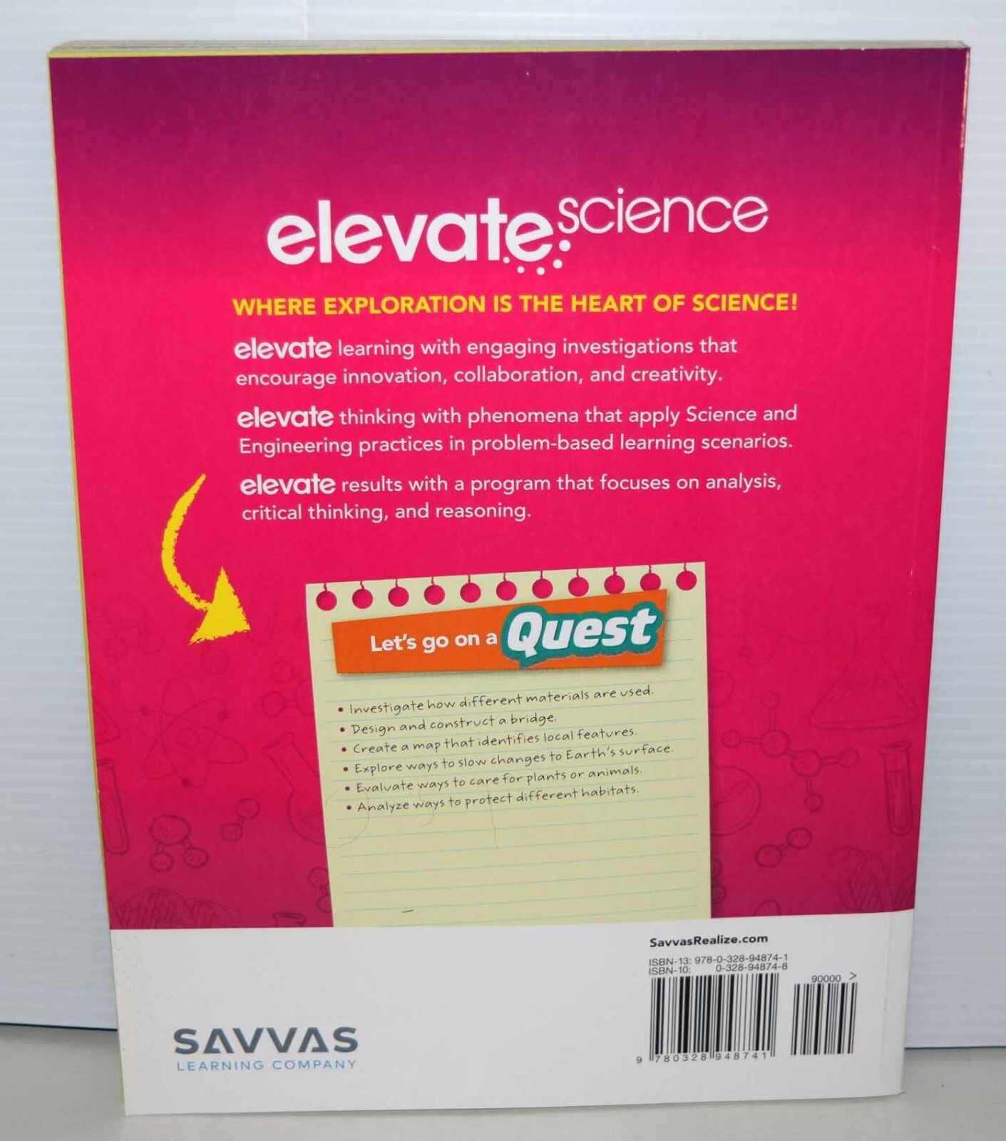 Savvas ELEVATE ELEMENTARY SCIENCE Grade 2 2019 Brand New FREE SHIPPING !!!