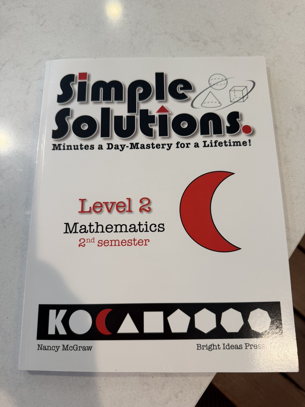 Simple Solutions Level 2, SEMESTER TWO, Math workbook