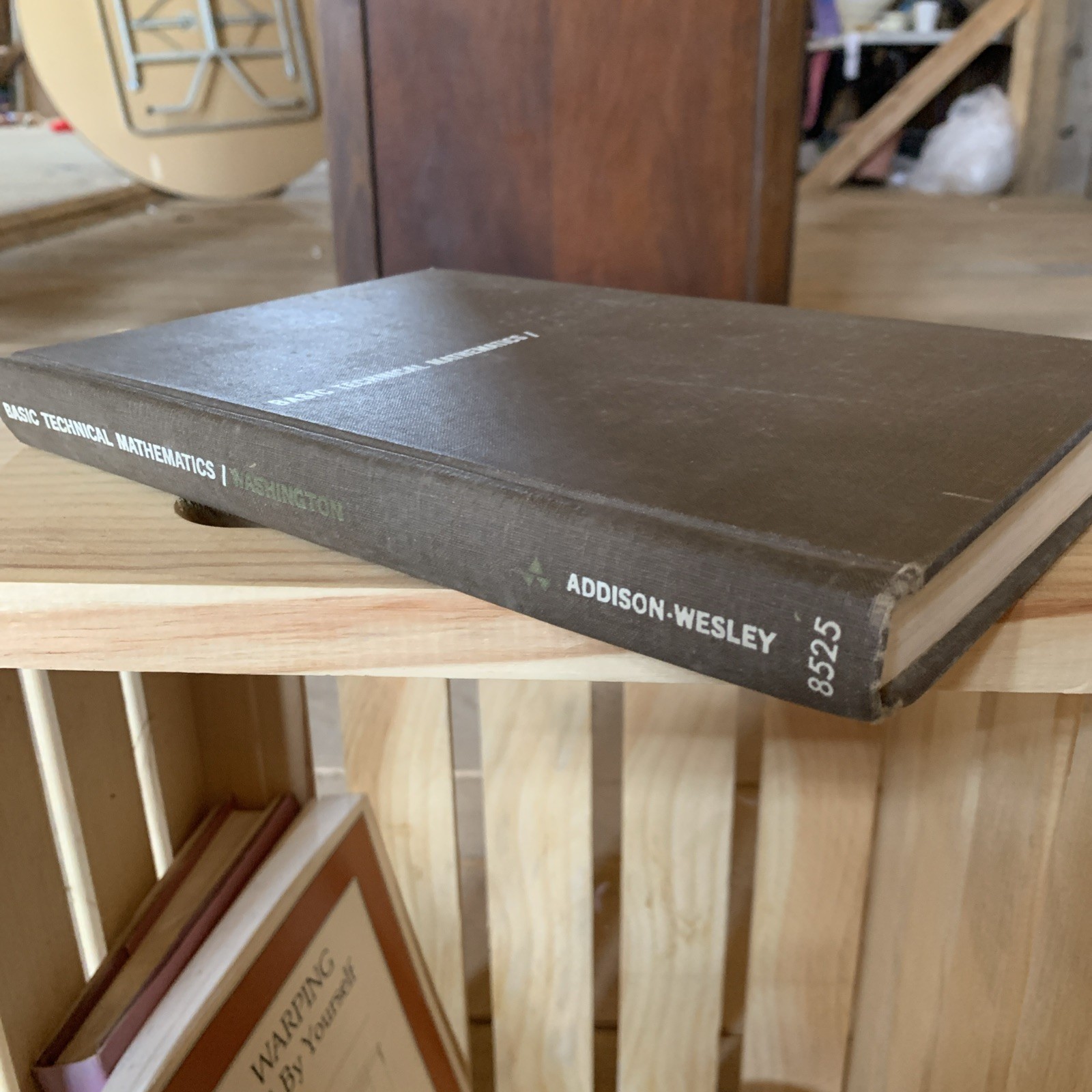 Basic Technical Mathematics Hardcover Allyn Washington 1964 Addison-Wesley Book