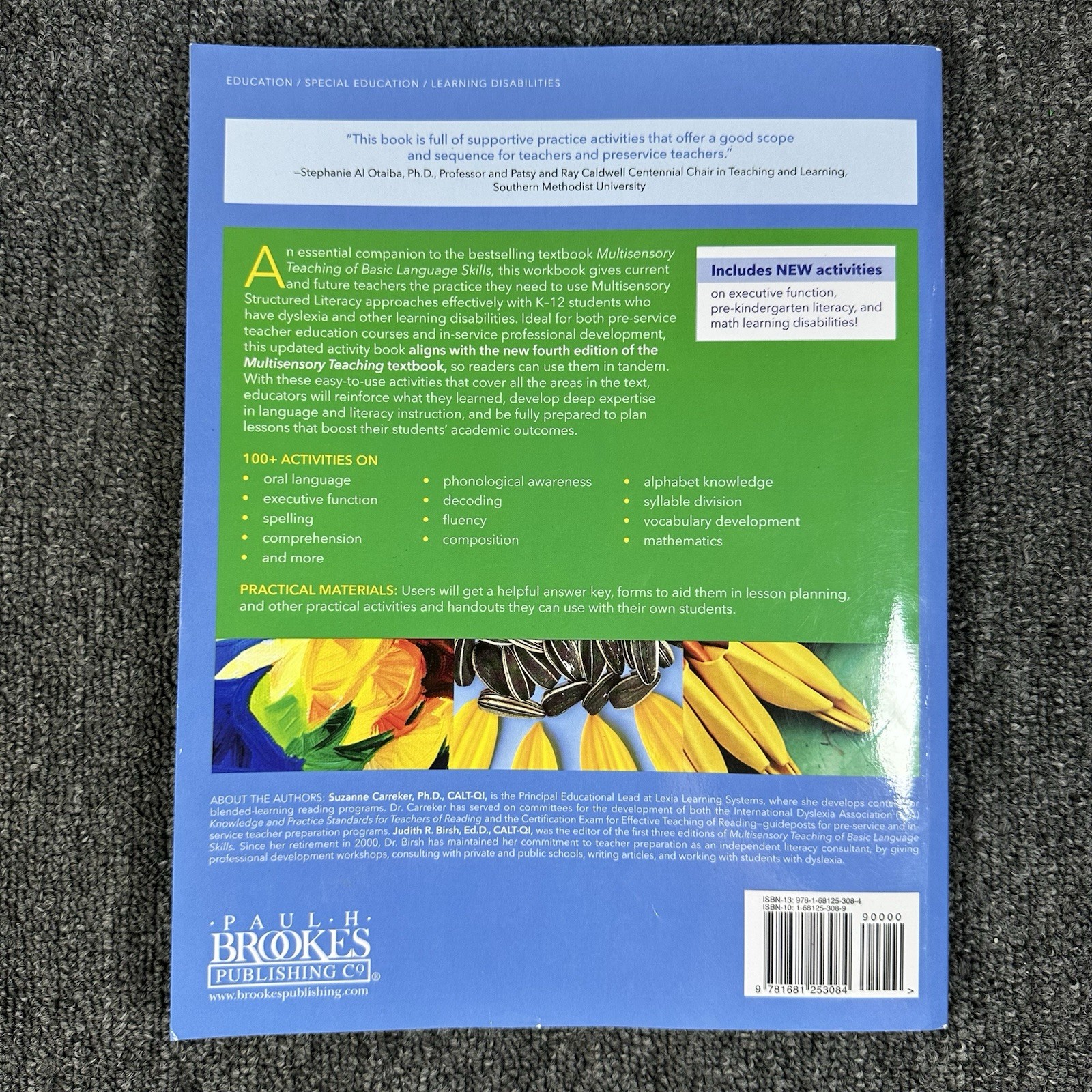 Multisensory Teaching of Basic Language Skills 4th EDT Text And Activity Book
