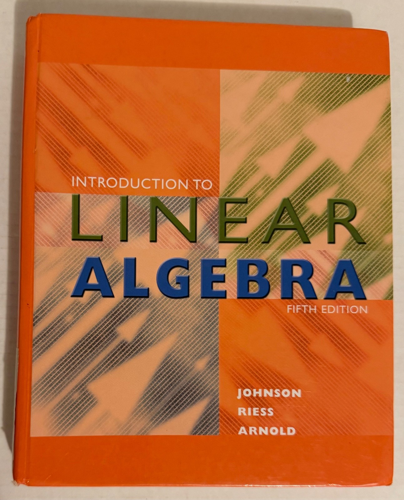Introduction to Linear Algebra (5th Edition) – Hardcover – Good Condition