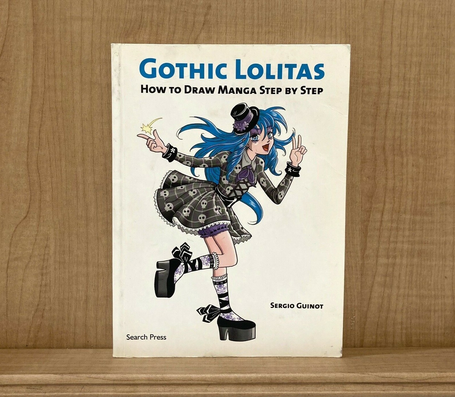 How to Draw Manga Step by Step Gothic Lolitas by Sergio Guinot Book