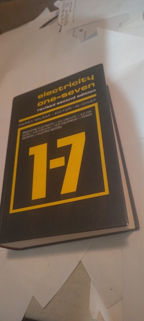 Electricity one-seven book 1-7 hardcover REVISED 2nd. edition 1993