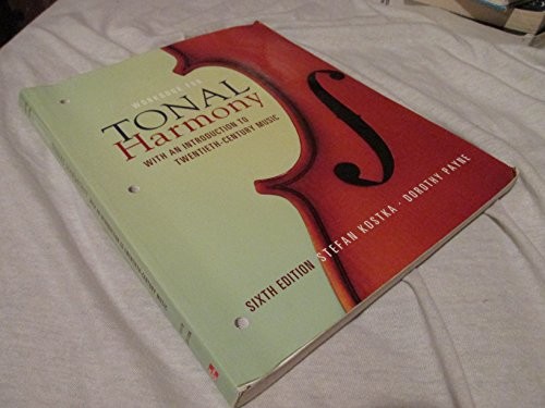 Workbook for Tonal Harmony with an Introduction to Twentieth-Century Musi – GOOD