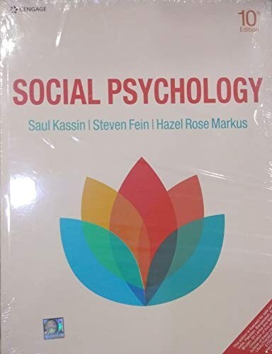 4-7DAYS DELIVERY- Social Psychology by Saul Kassin, 10th International Ed.