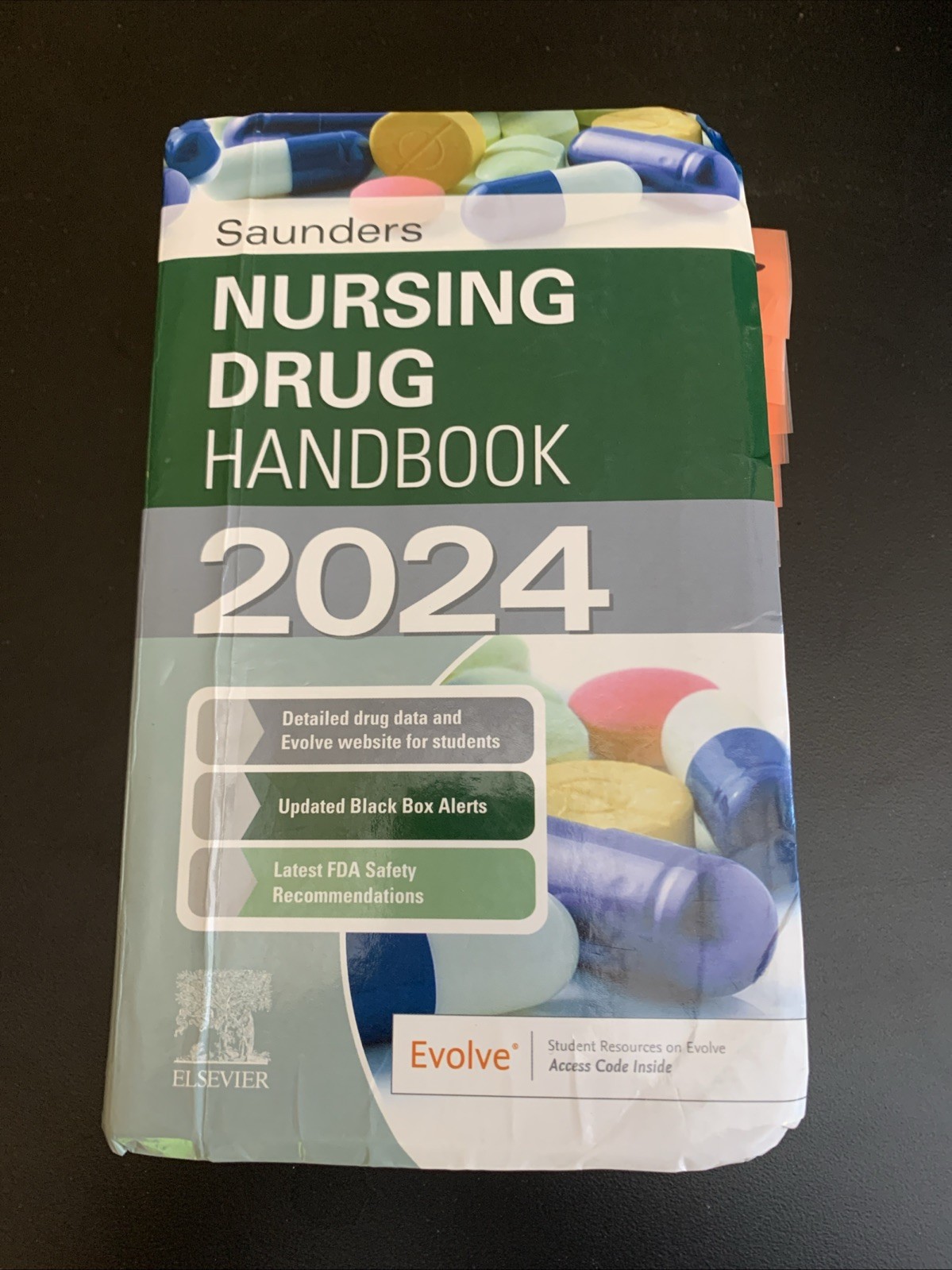 Saunders Nursing Drug Handbook 2024…, Hodgson RN BSN With Notes Highlights