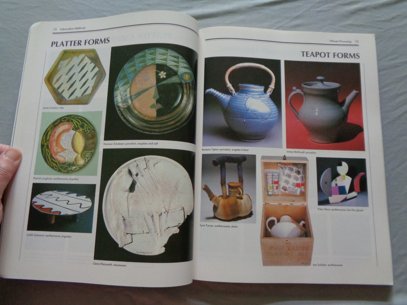 The Craft and Art of Clay By Peterson Pottery Wheel Throwing Faults Handbuilding