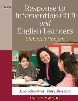 Response to Intervention (RTI) – Paperback, by Echevarria Jana J.; – Acceptable