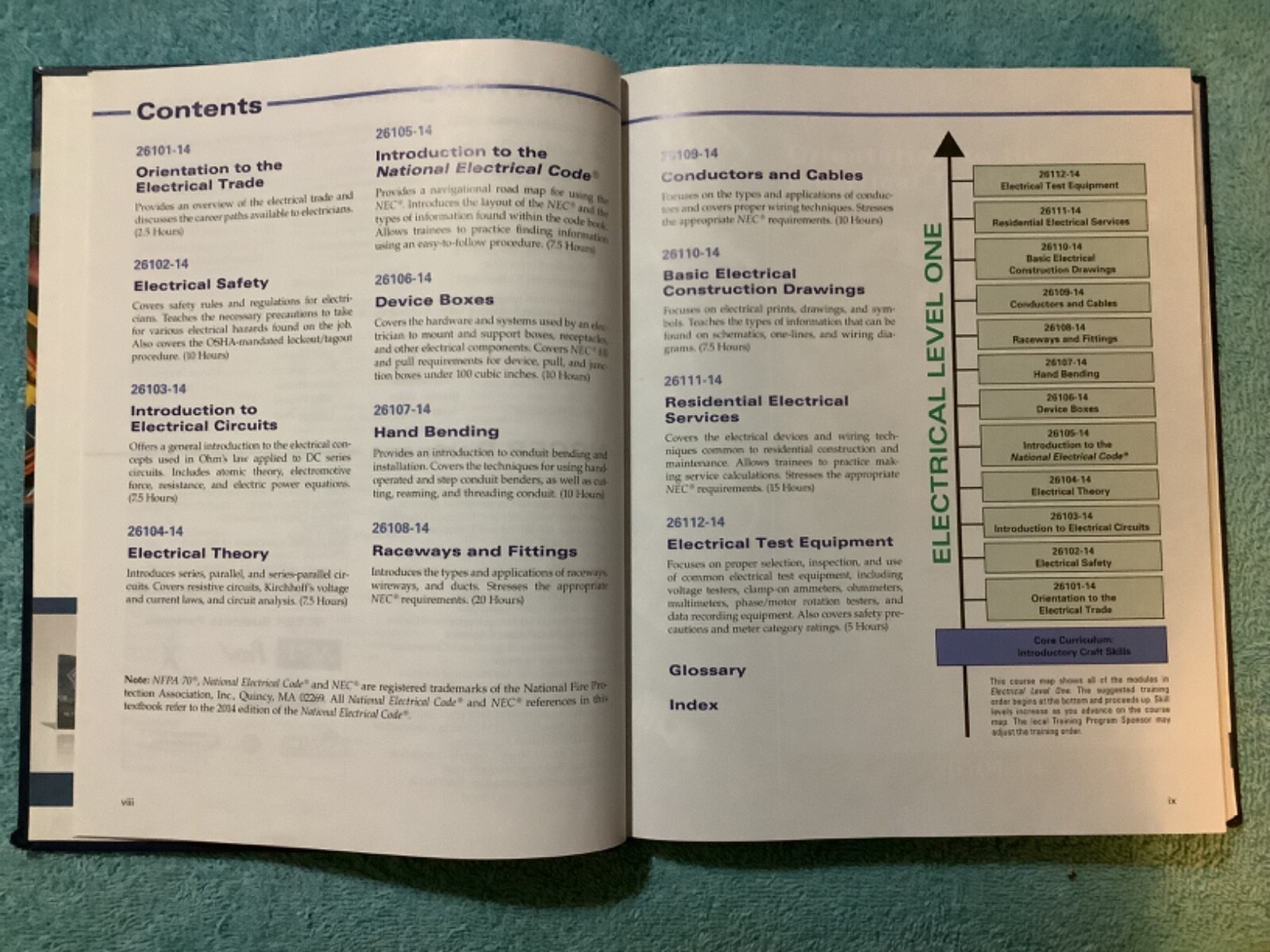 Electrical Level 1 Trainee Guide, Case bound – Hardcover, by NCCER – Good