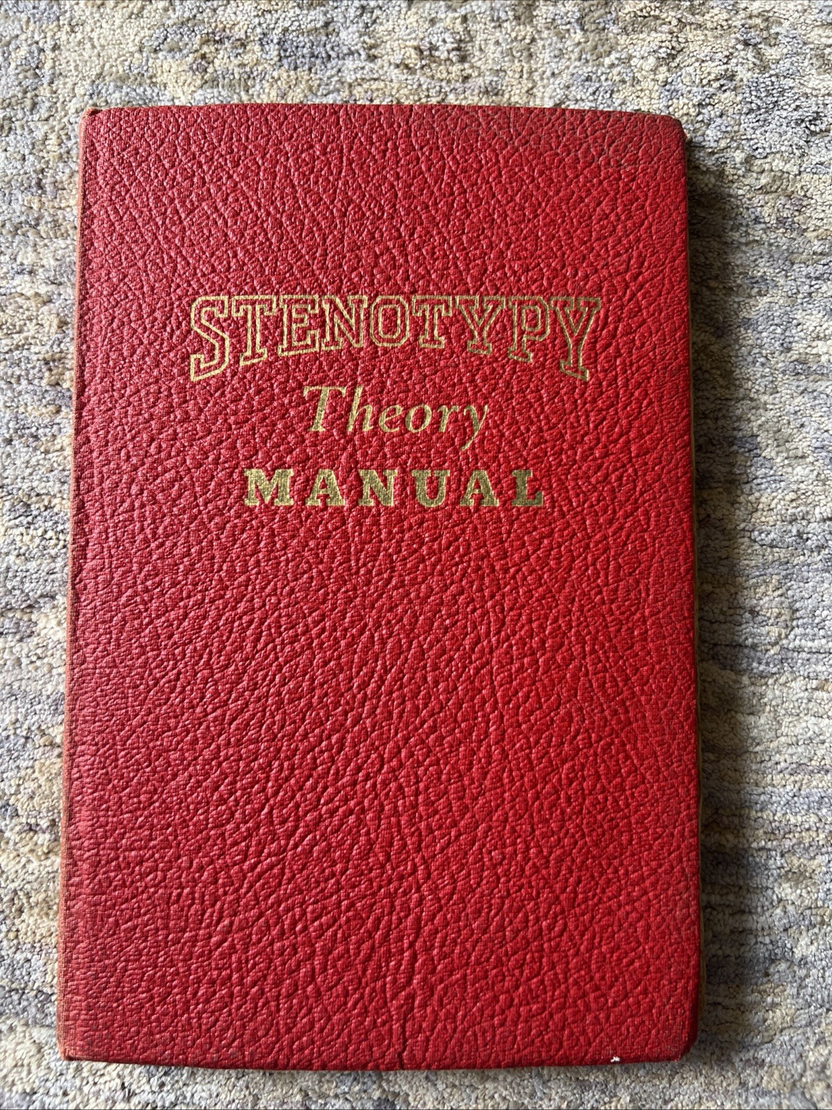 Vintage Stenotypy Theory Manual La Salle Extension University 1953